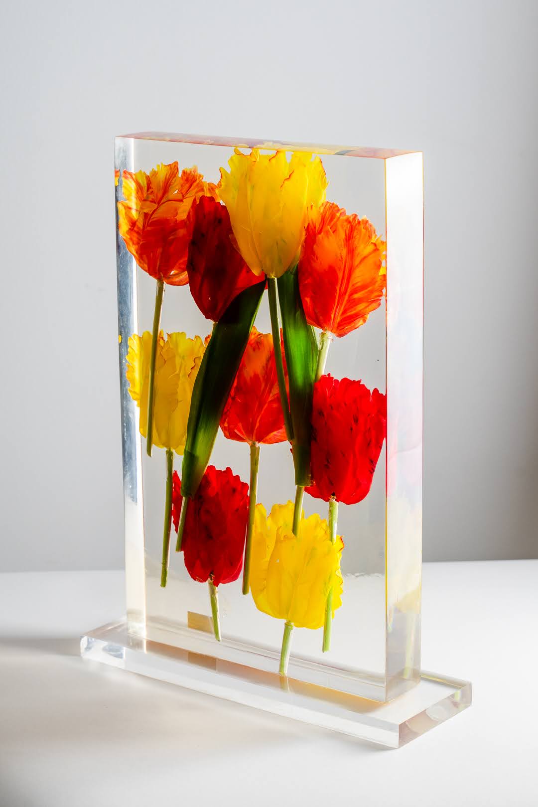 Inclusion de fleurs