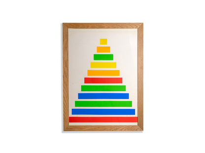 Pyramide en couleur
